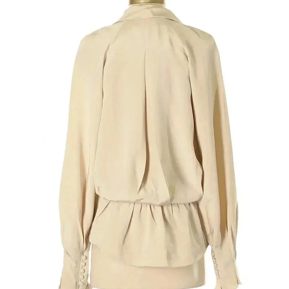 Gorgeous, Elizabeth and James, silk cream jacket, fully lined with button sleeve - Picture 2 of 11